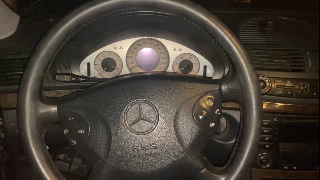 ЗАВОДИМ MERCEDES W211.