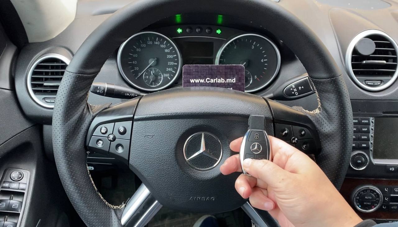 ВОССТАНАВЛИВАЕМ КЛЮЧ MERCEDES W164 2006.